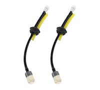 AISEN Lot de 2 tuyaux de carburant avec filtre pour débroussailleuse Florabest FBS 43