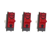 AISEN Lot de 3 interrupteurs marche/arrêt pour Husqvarna 36 41 50 51 55 61 136 137 141 142 254 257 261 262 268 272 281 288 340 345 362 365 365 3 Taille 71 à 37 2 tronçonneuses 394 395