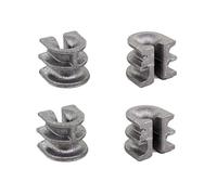 Aisen Lot de 4 Douille fil Guide pour Stihl voiture Cut 40-2 fils fils Débroussailleuse Tête FS160, FS220, fs280, FS300, FS310, fs350, fs360 C de E, FS400, fs410, fs450
