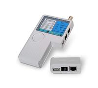 AISENS A142 - 0313 - testeador pour câble RJ11/RJ12/RJ45 (USB, coaxial) Couleur Gris