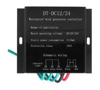 AISINILALAO Contrôleur de Charge MPPT pour éolienne 2500 W | Régulateur de tension 12V 24V AUTO 48V BASSE VITESSE DU VENT pour générateur éolien triphasé
