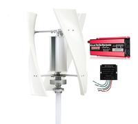 AISINILALAO Kit de générateur d'éolienne 2200W 12V 24V 48V optionnel | Avec 3 Pales, Avec Régulateur De Charge, Générateur Éolien Pour Système Hybride Solaire-Éolien