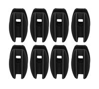 Aisladores Pastor Electrico Isolateur Abs d'angle Abs 100 Pièces Isolateur de Clôture électrique Résistant aux Intempéries Isolant de Poteau de Tube carré Abs pour Fil d'acier