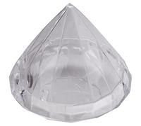 Aisuoka 12 PièCes SéRies Transparent Diamant Forme BoîTe à Bonbons Faveur de Mariage Coffrets Cadeaux BoîTe de FêTe Conteneur en Plastique Transparent DéCor à Cadeau