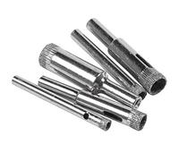 Aisuoka 5 Pièces Outil Pour De Mèches De Scie Emporte-Pièce Diamantée Pour Carrelage Marbre Verre Céramique 5/6/8/10/12mm