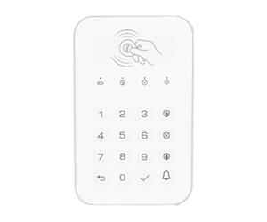 Aisuoka Verrouillage du Clavier Tactile sans, Fréquence 433Mhz Ev1527, Code D', Déverrouillage du Système de Sécurité, Code RFID Connecté, Centre D'Alarme, Facile à Utiliser