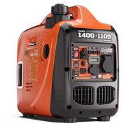 AIVOLT Groupe Électrogène Silencieux d'essence 1400W | Générateur d'onduleur avec Prises AC 230V, DC 12V, USB Type-A, Réservoir de 2,5 L Générateur Portable pour Camping Extérieur