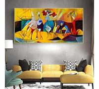 AIVYNA Toile tableau Peinture Moderne Abstrait Picasso CéLèBre Pablo Picasso Affiches Murale Art Tableaux Salon Decoration à La Maison Sans Cadre
