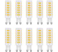 Aiwerttes Ampoule LED G9, sans scintillement 7W équivalent aux ampoules halogènes 60W, 700LM, blanc chaud (3000K), non gradable, paquet de 10