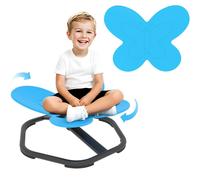 AIYAPLAY Carrousel - Fauteuil pivotant pour enfants - Fauteuil pivotant sensoriel pour l'autisme - Bleu