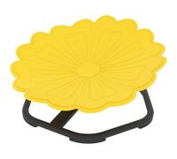 AIYAPLAY Chaise pivotante sensorielle pour enfant, siège pivotant pour l'entraînement de l'équilibre et de la coordination, jaune