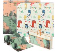 AIYAPLAY Tapis de Jeu pour Bébé Pliable Dinosaure 196x176x1,5cm