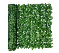 AIYING Clôture Feuilles Lierre, 0,5m x 1m/ Brise Vue Haie Artificielle en Rouleau, Clôture d'intimité, Écran Jardin Exterieur, Haie Feuillage Artificiel pour Balcon Terrasse Murale