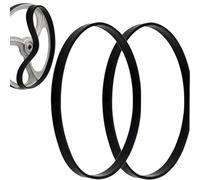 Aiyraa Lot de 2 scies à ruban universelles de 20,3 cm pour le travail du bois, scie à ruban, pneus pour ponceuse à bande et roue de rouleau, antidérapant et amortissant les vibrations
