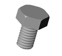 ajile - 20 pièces - Vis boulon hexagonale nylon diam. M8 clef de 13 mm | longueur L = 16 mm plastique polyamide PA6.6 isolant