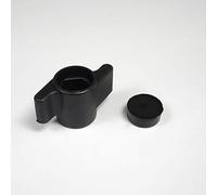 ajile - Bouton Écrou Papillon de Blocage, Réglage à Ailettes - Tête en Polyamide NOIR de Diamètre 30 mm - Vis ou Écrou M6 (Non Fourni) à Assembler - Sachet de 10 pièces - MBP306x10-FBA