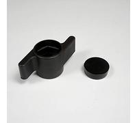 ajile - Bouton Écrou Papillon de Blocage, Réglage à Ailettes - Tête en Polyamide NOIR de Diamètre 40 mm - Vis ou Écrou M8 (Non Fourni) à Assembler - Sachet de 10 pièces - MBP408x10-FBA