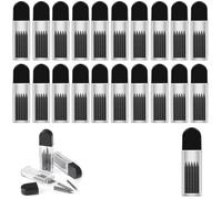 AJNZAU 120 Pièces Mine Compas Maped, Recharges De 2Mm Pour Dessins Mathématiques, Idéales Pour École, Études Et Travaux De Précision, Durables