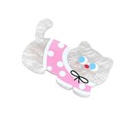 AJTUTUS Épingle à Cheveux en Acrylique de Dessin animé, Pince sécurisée légère, Jolie Pince à Cheveux en Forme d ' Animal, décoration de tête pour Femmes et Filles