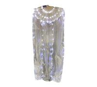 AJTUTUS Éventail de danse du ventre LED de 150 cm de long avec cadre, B | Ventilateur lumineux conçu pour la main droite pour une présentation sur scène accrocheuse et des occasions