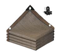 AJTXCSFOQL Filet d'ombrage de Jardin, Voile d'ombrage avec œillets, 85% Protection Solaire résistante aux UV, Toile Pergola pour Plantes, Serre, Grange, extérieur de Cour(4 x 8m)