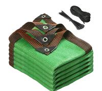 AJTXCSFOQL Filet D'Ombrage Vert, 8m 4m 10m 12m 15m 6m 3.0m 18m 14m 13.0m 11m 9m 7m 5m 2m 1m Voile d'ombrage pour pergola, Toile Protection Solaire(3.5 x 4m)