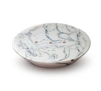 Ajuny Ovale Porte-Savon en Résine Support avec Drainage pour Savons Solides et Éponges Antidérapant Plateau de Rangement pour Salle de Bain Douche et Évier de Cuisine Porte-Savon Noir Blanc Accessoire