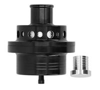 Ajustement de décharge de Bov atmosphérique universel de 25 mm, adaptateur Bov de soupape de soufflage, moteurs en aluminium, aluminium universel, pour Ford Focus Rs Mk1/Escort Coswor(noir)