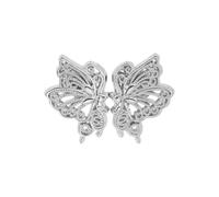 Ajusteur de TaillePantalon 1 paire de clips réglables à boutons | Pantalon jupes taille tendeur boucle bouton pression ajusteur papillon broche bouton(Style 02)