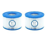 AJW-pour Intex Type S1 Cartouches pour filtres de Piscine Type S1 Compatible pour Intex PureSpa Cartouche de Filtre pour Spa d[170]