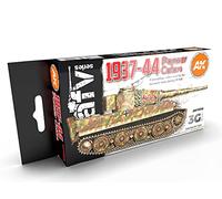 AK Acrylics 3Gen AVF SET AK11656 GERMAN WAR COLORS 37-44 3G (6x17ml)