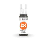AK Interactive 3rd Gen Acrylic Burnt Umber 17ml