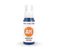 AK Interactive 3rd Gen Acrylic Clear Blue 17 ml