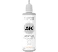 Pot de diluant AK Interactive Blanc 100 ml