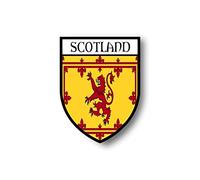 Akachafactory Autocollant Sticker Voiture Moto Blason Ville Drapeau Ecosse Royal