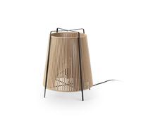 AKANE Lampadaire d'Extérieur Beige/Noir Mat