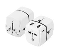 Akashi Adaptateur de voyage universel - Blanc