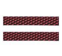 AKDJGFP Tube en Maille TresséE Gaine de câble isolée en Pet de 2mm à 50mm, Noir, Rouge, Manchon de Fil Extensible serré, Tube de Gaine en Maille tressée en Nylon Ignifuge(Black Red,20MM_5METER)