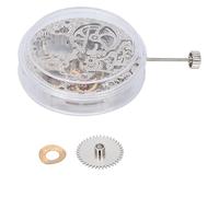Akfldms Mouvement de Montre Mécanique 6498 21600 Bph pour Montre ETA 6498, Remontage Manuel, Mouvement Squelette Creux, Remplacement