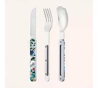 AKINOD 12H34 Set de 3 couverts inox nomades CHAT
