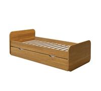 Akiten retail Lit gigogne 90x190 cm Noisette