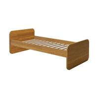 Akiten retail Pack lit avec Matelas 90x200 cm Noisette