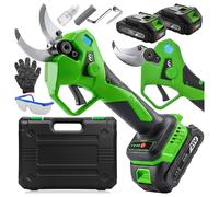 MalTec Sécateur électrique sans fil professionnel Diamètre de coupe 40 mm 2 batteries 21 V avec mallette