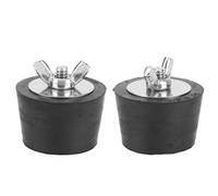 AKLOSIPY 2 Pièces 1,5 Pouces Bouchon d'Hivernage d'expansion en Caoutchouc pour Tuyauterie de Spa de Piscine Raccords d'hiver Bouchons d'expansion Bouchon en Caoutchouc Bouchons de