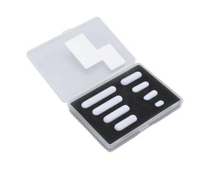 AKLOSIPY 8 Pièces Ensemble d'agitateurs Magnétiques Mélangeant 10mm-40mm avec Revêtement en PTFE Tiges d'agitation de Laboratoire pour Agitateur à Plaque Chauffante Haute Température -196 °C à 250