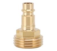 AKLOSIPY Adaptateur de Tuyau à Connecteur Rapide PF247007, pour Sortie et Pulvérisation de 3/4 Pouces RV, Raccord à Connexion Rapide en Laiton Résistant à l'usure
