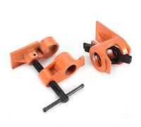 AKLOSIPY Duty-Inch Kit de fixation d'étau de serrage pour le travail du bois - Pince à bois en fonte, compatible avec les tuyaux en acier OD, kit d'outils de montage d'armoire et de boîte