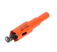 AKLOSIPY Foret de Scie Cloche Bimétallique de 7/8" avec Mandrin, Coupe-bois et Métal en Acier Rapide pour Couper le Métal Mou, le PVC, le Plastique (45/64 pouces (18 mm))