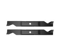 AKLOSIPY Lot de 2 Lames de Rechange pour Tondeuse à Haute Levée pour Plateau de 116,8 Cm, en Acier au Carbone avec Revêtement de Peinture pour YTH22V46 YTH22K46 YTH2146 YTH20K46 Y