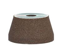 AKLOSIPY Meule 100 Mailles pour Meuleuse d'angle, Disque de Meulage en Carbure de Silicium épais de 3 Pouces avec Plaque de Support en Métal, Taux d'enlèvement élevé et Forte stabilité pour Métal